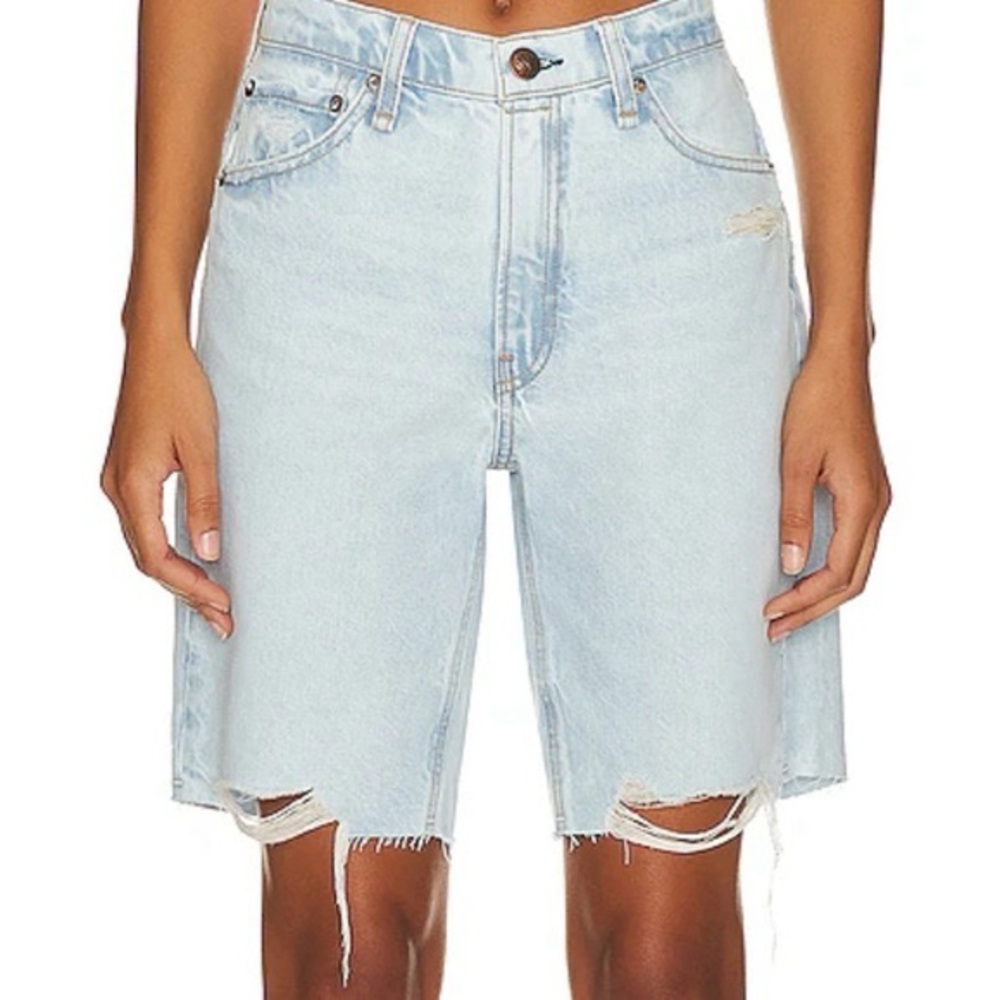 Rag & Bone Light Blue Jean Shorts